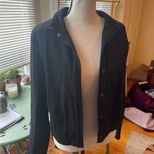 Banana Republic Women's Black Bomber Jacket
